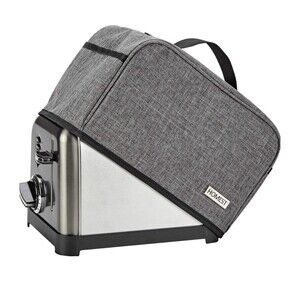 Toaster Cover with Pockets Compatible with Cuisinart 4 Slice gray large